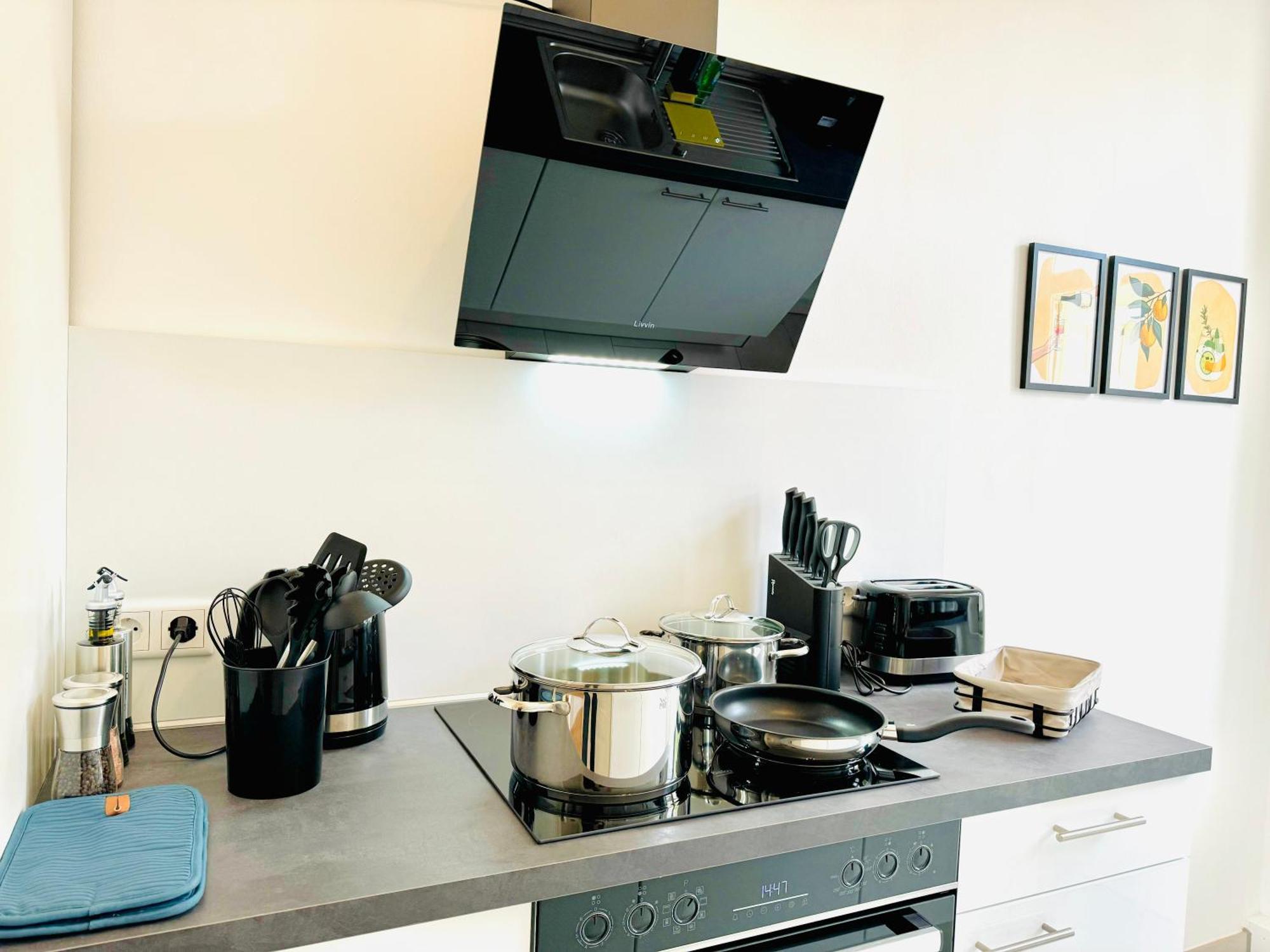 E&K Living - Design Apartments - Netflix - Audi - In Village - Free Parking Ingolstadt Extérieur photo